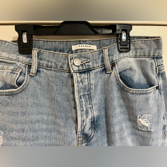 PACSUN High Rise Straight Jeans - Picture 6 of 8